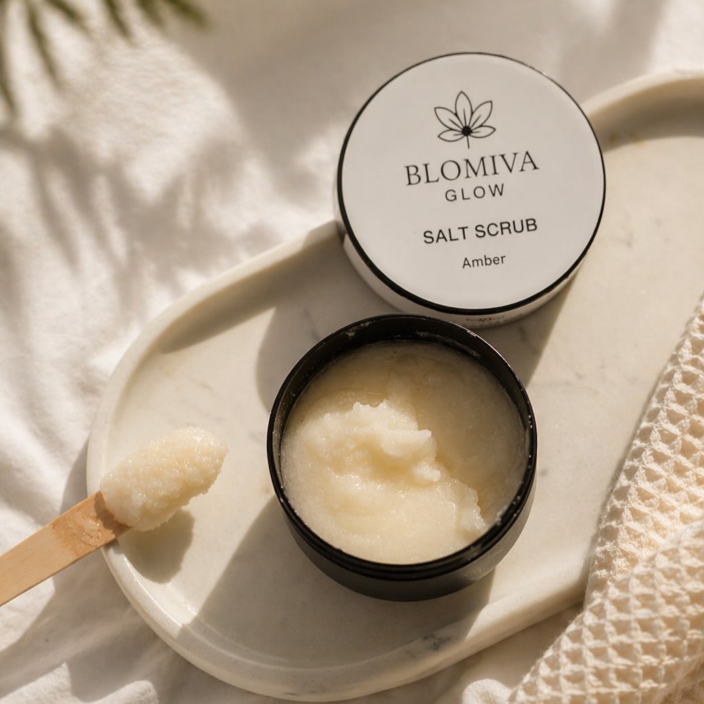 Blomiva Glow ✨Body scrub Amber ✨105Qr✨✨